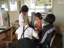 6年生学級活動の様子