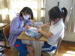 6年生学級活動の様子