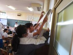 6年生学級活動の様子