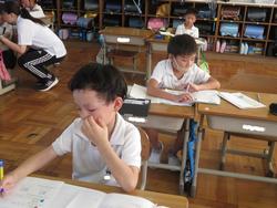 2年生算数の授業