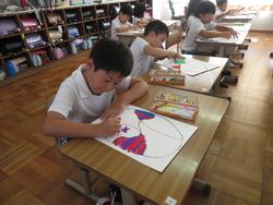 2年生図工の授業