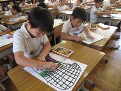 2年生図工の授業