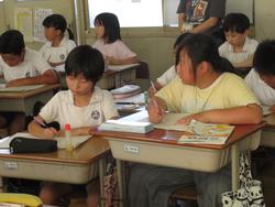 4年生算数の授業