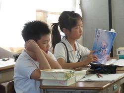 4年生国語の授業