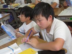 4年生国語の授業