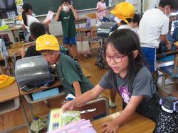 下校の準備