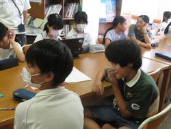 図書委員会の様子
