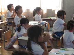 1年生国語の授業