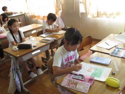 2年生国語の授業