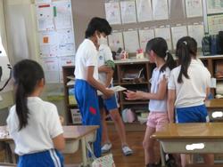 校内安全パトロールの様子