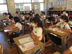 6年生道徳の授業