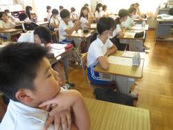 6年生道徳の授業