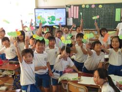 1年生国語の授業