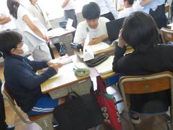 6年生研究授業の様子