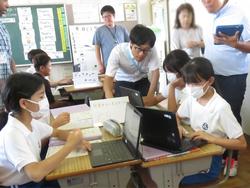 6年生研究授業の様子