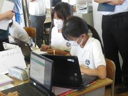6年生研究授業の様子