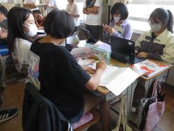 6年生研究授業の様子