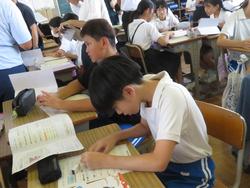 6年生研究授業の様子