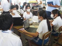 6年生研究授業の様子