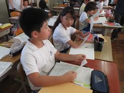 4年生社会の授業