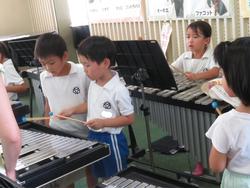 1年生音楽の授業
