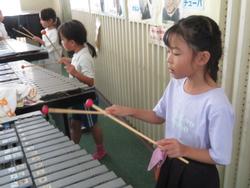 1年生音楽の授業