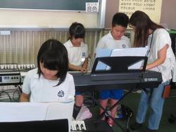 2年生音楽の授業