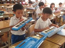 2年生音楽の授業