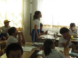 3年生国語の授業
