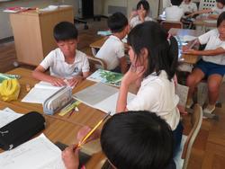 3年生国語の授業