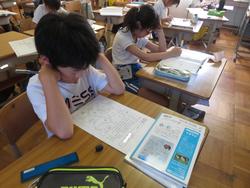 3年生算数の授業