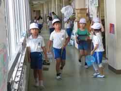 1年生業間休みの様子