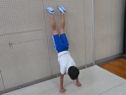 4年生体育の授業