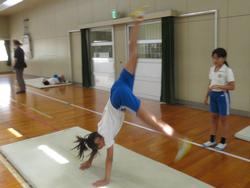 4年生体育の授業