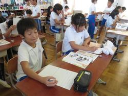 5年生道徳の授業