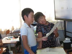 5年生道徳の授業
