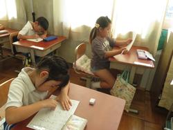 1年生国語の授業