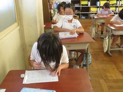 1年生国語の授業