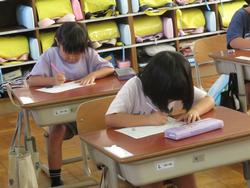 1年生国語の授業
