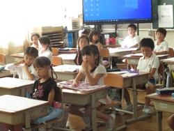1年生図工の授業