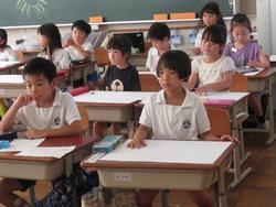 1年生図工の授業