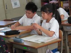 4年生算数の授業