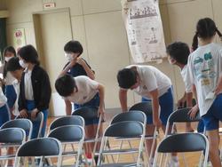6年生会場準備
