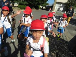 1年生学校出発！
