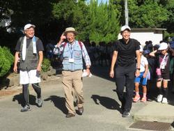 2年生出発前の様子