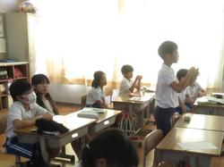 3年生学級活動