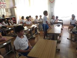 3年生学級活動