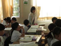 2年生国語の授業