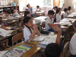 2年生国語の授業