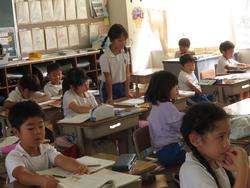 2年生国語の授業